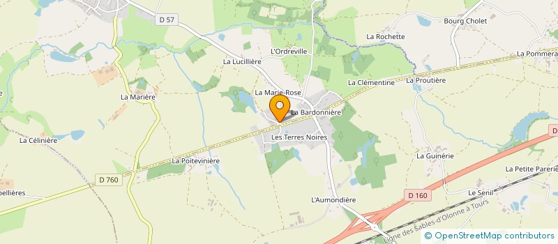 localisation de l'entreprise MONSIEUR MICKAEL DA-SILVA  SAINT-GEORGES-DE-POINTINDOUX