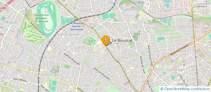 localisation de l'entreprise MONSIEUR MICKAEL DA SILVA à LE BOUSCAT