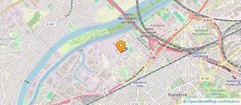 localisation de l'entreprise MONSIEUR MICKAEL DA SILVA ESTEVES  NANTERRE