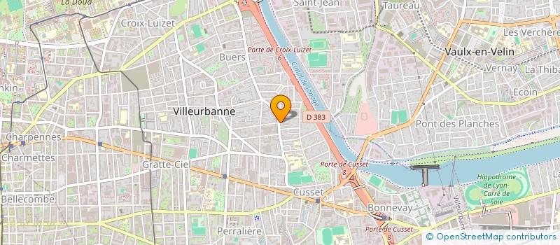 localisation de l'entreprise MONSIEUR MICKAEL DAHAN  VILLEURBANNE