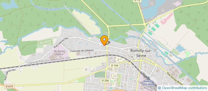 localisation de l'entreprise MONSIEUR MICKAEL DARCE  ROMILLY-SUR-SEINE