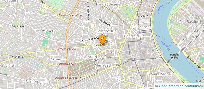 localisation de l'entreprise MONSIEUR MICKAEL DARMET  BORDEAUX