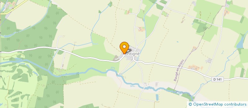 localisation de l'entreprise MONSIEUR MICKAEL DAVID  BAUGE-EN-ANJOU