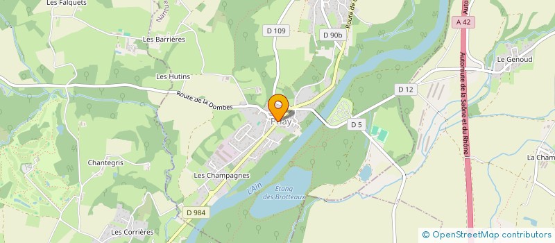 localisation de l'entreprise MONSIEUR MICKAEL DE ARAUJO  PRIAY