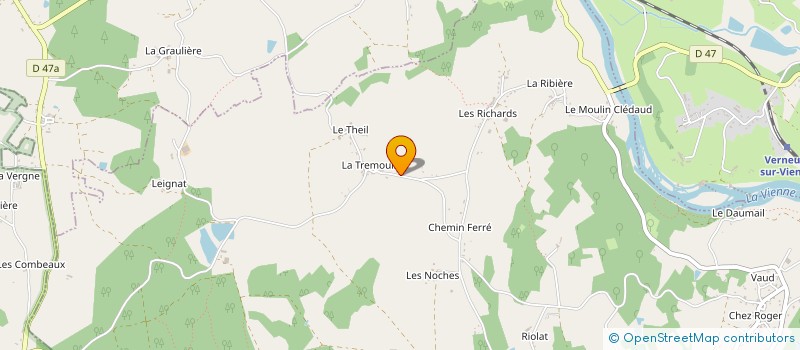 localisation de l'entreprise MONSIEUR MICKAEL DE CUYPER à SAINT-PRIEST-SOUS-AIXE