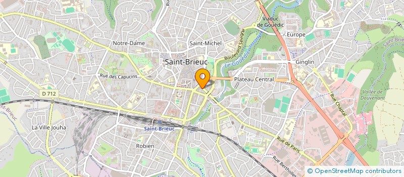 localisation de l'entreprise MONSIEUR MICKAEL DE IULIIS à SAINT-BRIEUC