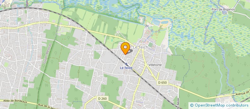 localisation de l'entreprise MONSIEUR MICKAEL DE JESUS BRAZAO  LE TEICH