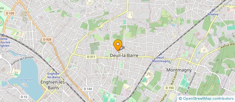 localisation de l'entreprise MONSIEUR MICKAEL DE MOURA à DEUIL-LA-BARRE