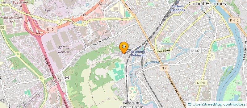 localisation de l'entreprise MONSIEUR MICKAEL DE MOURA  PRINGY