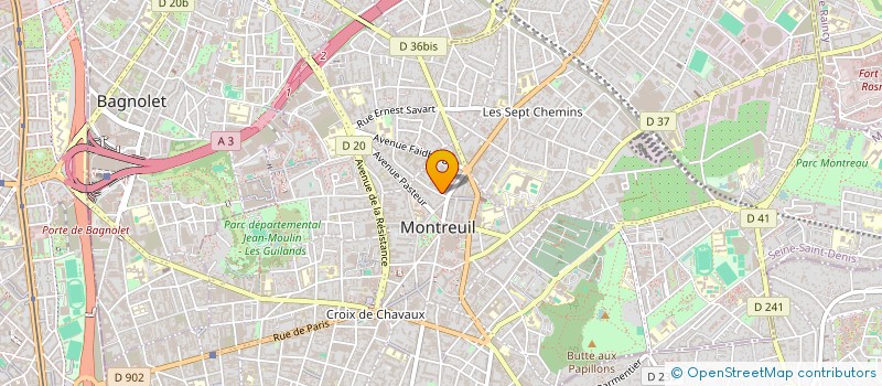 localisation de l'entreprise MONSIEUR MICKAEL DE SMET à MONTREUIL
