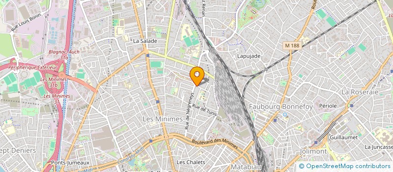 localisation de l'entreprise MONSIEUR MICKAEL DECAMPS à TOULOUSE