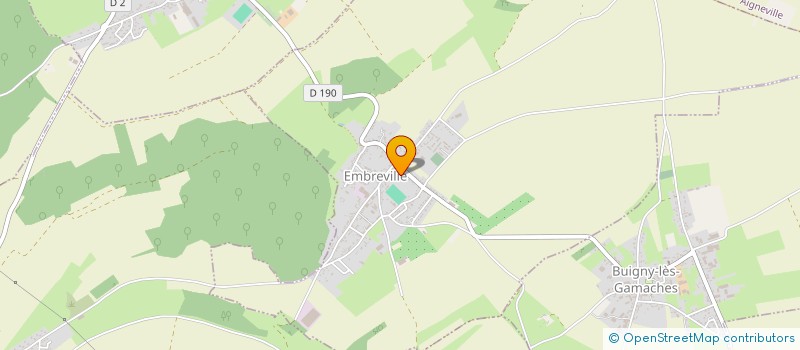 localisation de l'entreprise MONSIEUR MICKAEL DECHEPY  EMBREVILLE