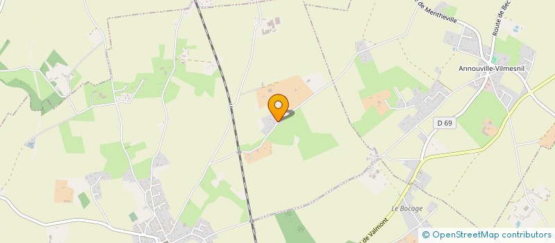 localisation de l'entreprise MONSIEUR MICKAEL DECULTOT  BRETTEVILLE-DU-GRAND-CAUX