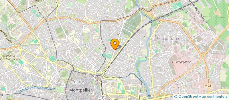 localisation de l'entreprise MONSIEUR MICKAEL DEFEBVER à MONTPELLIER