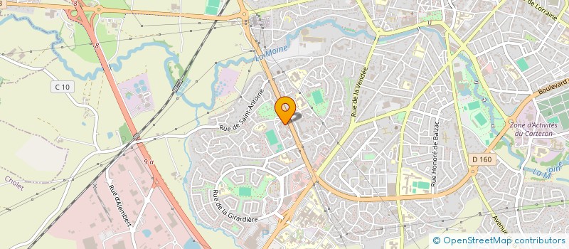 localisation de l'entreprise MONSIEUR MICKAEL DEFOIS  SEVREMOINE