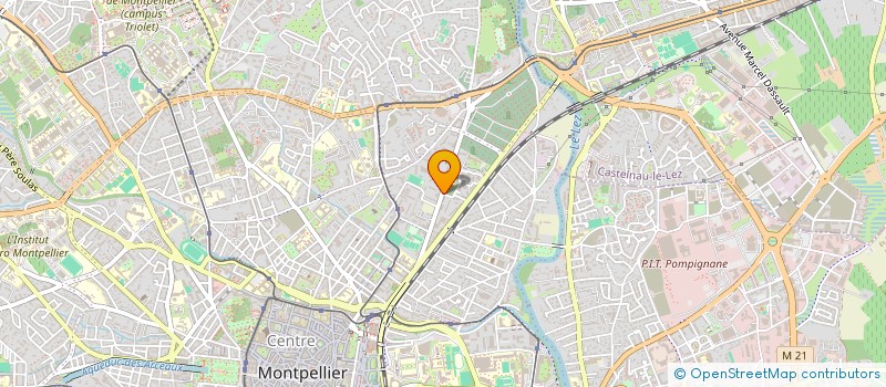 localisation de l'entreprise MONSIEUR MICKAEL DEFREL à MONTPELLIER