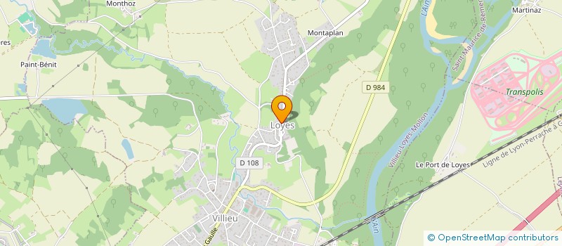 localisation de l'entreprise MONSIEUR MICKAEL DEGOUT  RIGNIEUX-LE-FRANC