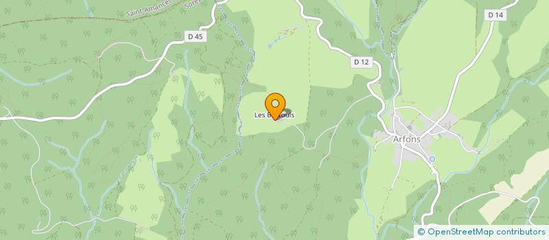 localisation de l'entreprise MONSIEUR MICKAEL DEHAYE  ARFONS