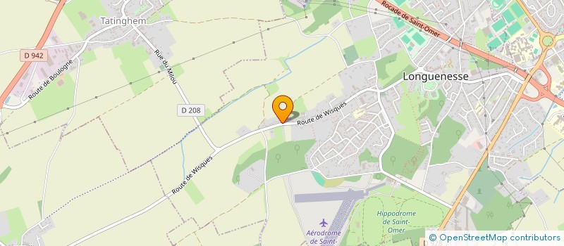 localisation de l'entreprise MONSIEUR MICKAEL DEHORTER  LONGUENESSE