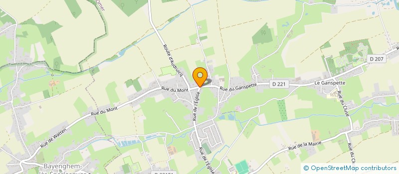 localisation de l'entreprise MONSIEUR MICKAEL DEKERF  EPERLECQUES