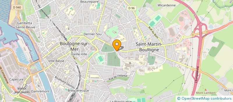 localisation de l'entreprise MONSIEUR MICKAEL DELABROY à BOULOGNE-SUR-MER
