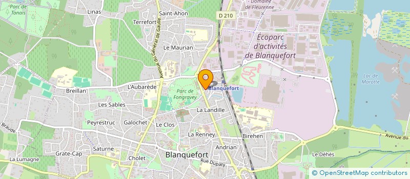 localisation de l'entreprise MONSIEUR MICKAEL DELATTRE à LUDON-MEDOC