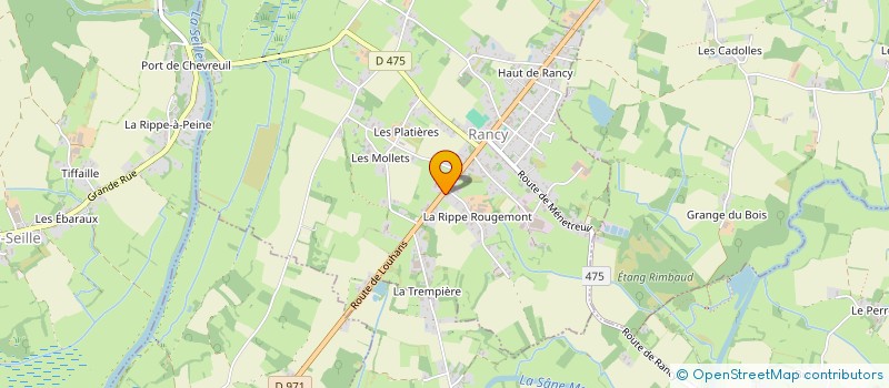 localisation de l'entreprise MONSIEUR MICKAEL DELAYE  RANCY