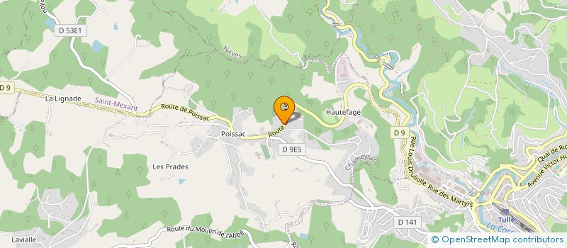 localisation de l'entreprise MONSIEUR MICKAEL DELPY  FAVARS