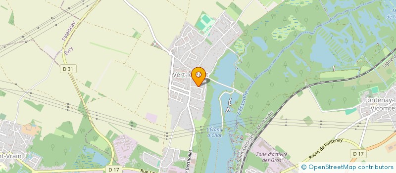 localisation de l'entreprise MONSIEUR MICKAEL DEMAY  VERT-LE-PETIT