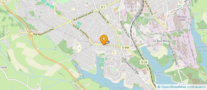 localisation de l'entreprise MONSIEUR MICKAEL DENIAU  TORCY