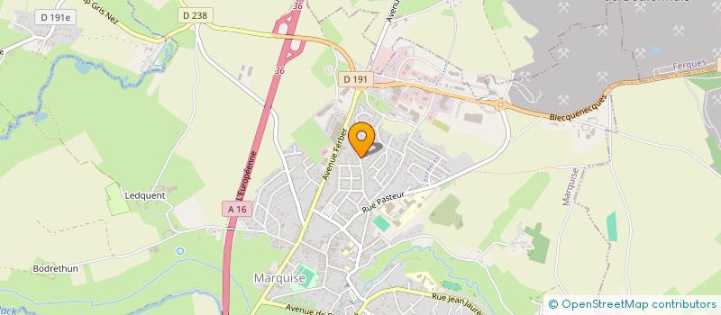 localisation de l'entreprise MONSIEUR MICKAEL DEPARIS  MARQUISE