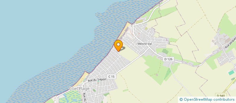 localisation de l'entreprise MONSIEUR MICKAEL DERAMOND  CRIEL-SUR-MER