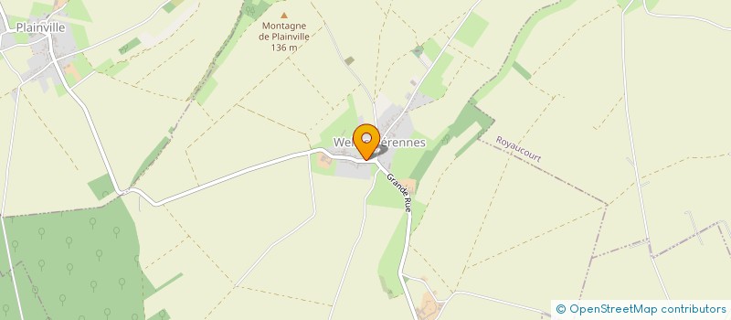 localisation de l'entreprise MONSIEUR MICKAEL DERNIER  WELLES-PERENNES