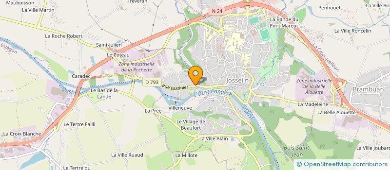 localisation de l'entreprise MONSIEUR MICKAEL DESCAMPS à MORDELLES