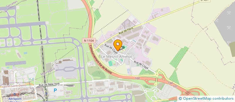 localisation de l'entreprise MONSIEUR MICKAEL DESGRANGES  LE MESNIL-AMELOT