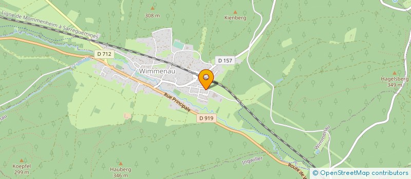 localisation de l'entreprise MONSIEUR MICKAEL DESMORTREUX  WIMMENAU