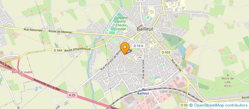 localisation de l'entreprise MONSIEUR MICKAEL DESSAUX à BAILLEUL