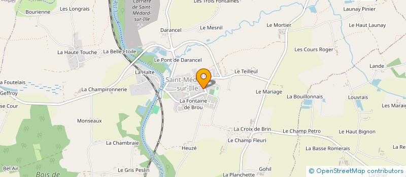 localisation de l'entreprise MONSIEUR MICKAEL DEVIGNE  SAINT-MEDARD-SUR-ILLE