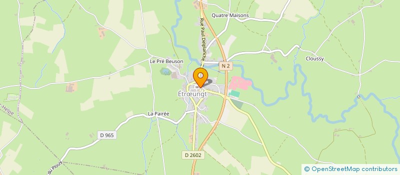 localisation de l'entreprise MONSIEUR MICKAEL DEVORSINE  ETRUNGT