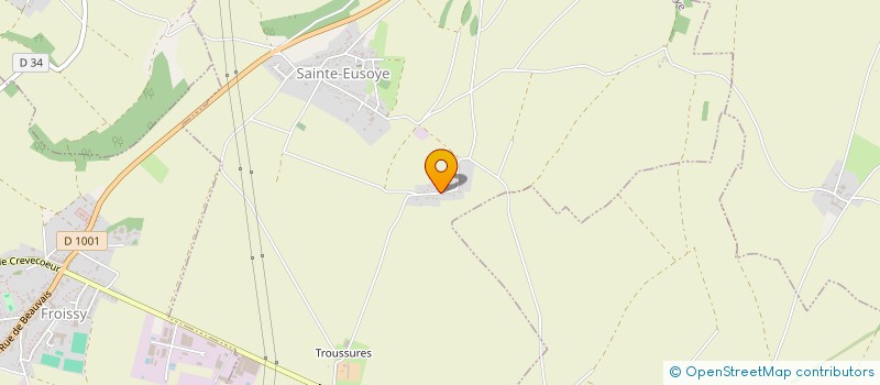 localisation de l'entreprise MONSIEUR MICKAEL DEWACLE  SAINTE-EUSOYE