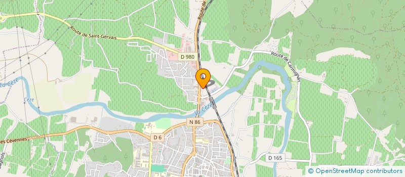 localisation de l'entreprise MONSIEUR MICKAEL DI CATALDO  BAGNOLS-SUR-CEZE