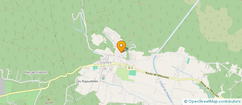 localisation de l'entreprise MONSIEUR MICKAEL DI GIOVANNI  SIGNES