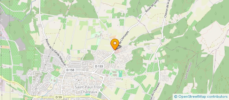 localisation de l'entreprise MONSIEUR MICKAEL DI-PRIMA à SAINT-PAUL-TROIS-CHATEAUX