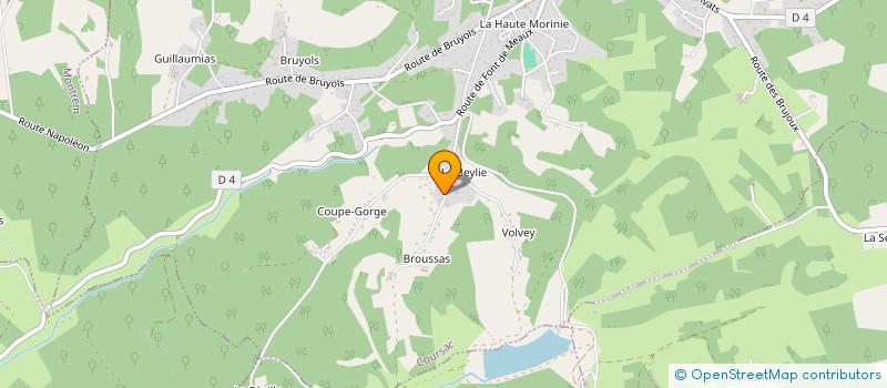 localisation de l'entreprise MONSIEUR MICKAEL DI VOZZO  LA GENETOUZE