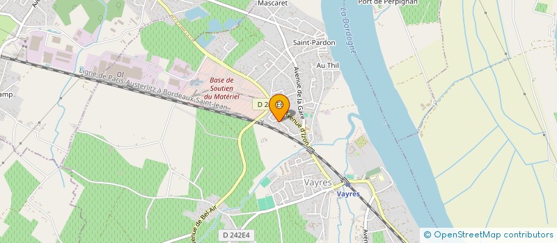 localisation de l'entreprise MONSIEUR MICKAEL DIAS  VAYRES