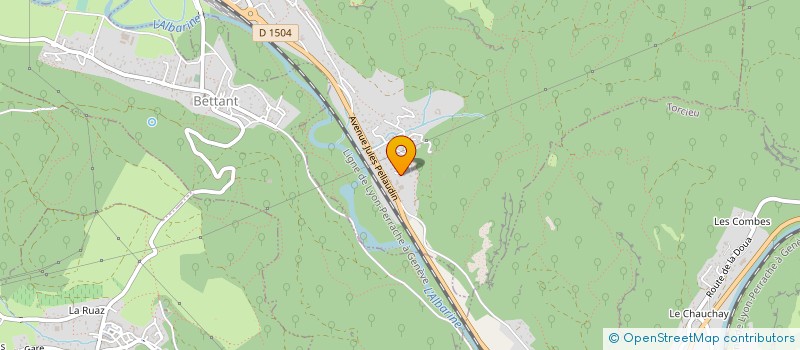 localisation de l'entreprise MONSIEUR MICKAEL DIDIER  AMBERIEU-EN-BUGEY