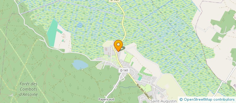 localisation de l'entreprise MONSIEUR MICKAEL DIET  SAINT-AUGUSTIN