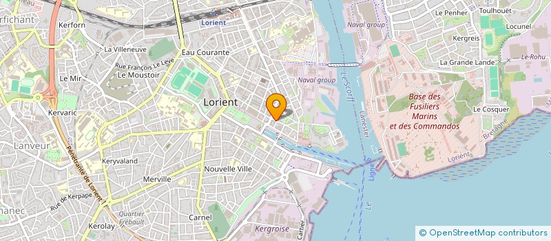 localisation de l'entreprise MONSIEUR MICKAEL DIOT  LORIENT