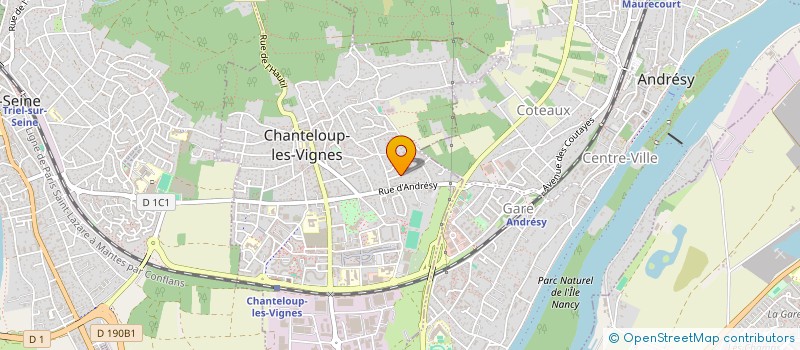 localisation de l'entreprise MONSIEUR MICKAEL DISPARTI  CHANTELOUP-LES-VIGNES