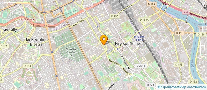 localisation de l'entreprise MONSIEUR MICKAEL DOMINGUEZ à IVRY-SUR-SEINE